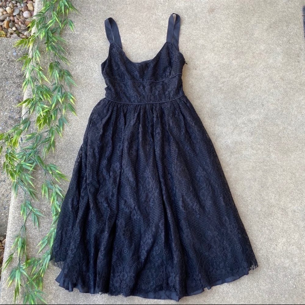 Jill Stuart Lace Overlay Dress